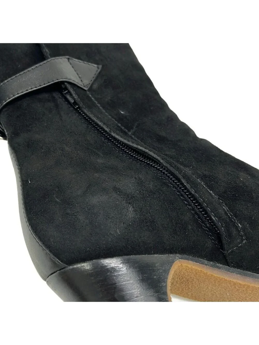 Hermes Long Boots Dark Brown Side Zip